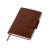 Бизнес блокнот А5 Monoi с клапаном, твердая обложка, 128 листов, коричневый Бизнес блокнот А5 Monoi с клапаном, твердая обложка, 128 листов, коричневый