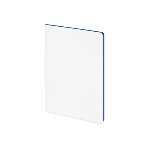 Бизнес-тетрадь А5 Pragmatic Contrast, 40 листов в клетку, белый с голубым срезом