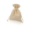 Мешочек подарочный, лен, средний, натуральный Мешочек подарочный, лен, средний, натуральный