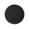 ПАТЧ КРУГ nubuk (чёрный) 6,0 х 6,0 см