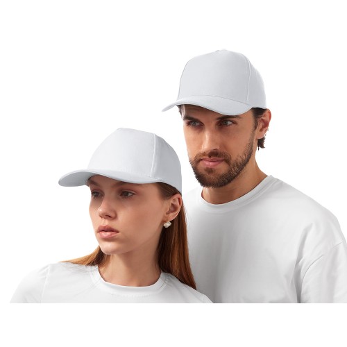 Бейсболка Florida 5-ти панельная, белый