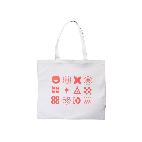 Сумка Rejenny из переработанного хлопка, светло-серый (термотрансфер)