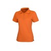 Calgary женская футболка-поло с коротким рукавом, оранжевый Calgary женская футболка-поло с коротким рукавом, оранжевый