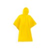 Складное водонепроницаемое пончо DAMPER, желтый Складное водонепроницаемое пончо DAMPER, желтый