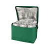 Spectrum нетканая сумка-холодильник, 4 л, на 6 банок, из переработанных материалов, зеленый