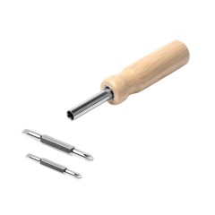 Отвертка Ядор из нержавеющей стали, натуральный