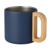 Кружка Bjorn объемом 360 мл с медной вакуумной изоляцией, темно-синий