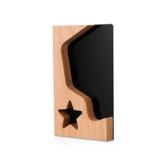 Награда из бука и акрила Starburst