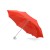 Зонт складной Tempe, механический, 3 сложения, с чехлом, красный