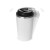 Герметичная термокружка на присоске Kick, 350 мл, белый (Р)