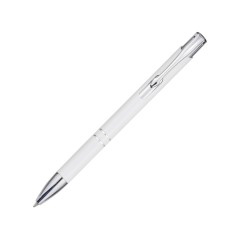 Шариковая ручка Moneta из переработанного алюминия - Белый