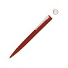 Металлическая шариковая ручка soft touch Brush gum, красный Металлическая шариковая ручка soft touch Brush gum, красный