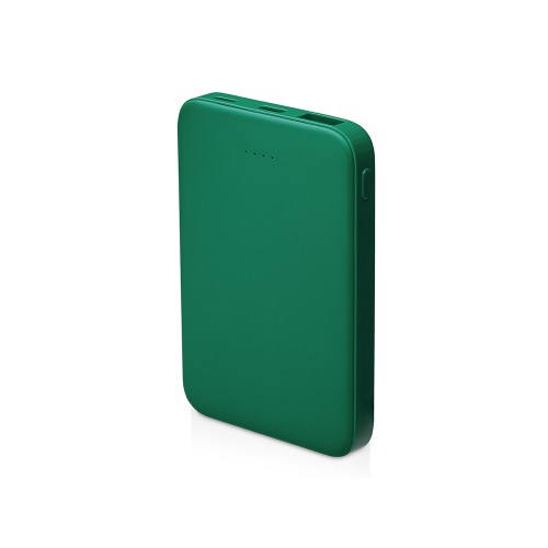 Внешний аккумулятор Simp, 5000 мАч, зеленый