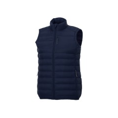 Женский утепленный жилет Pallas  из переработанных материалов по стандарту GRS - Темно - синий