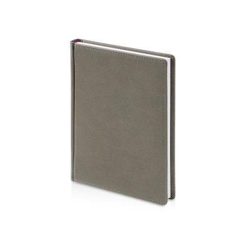 Ежедневник А5 датированный Velvet 2026, серый