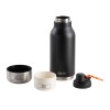 Вакуумный термос Buddy 3-в-1 со съемными мисками для питомцев, 1000 мл, черный Вакуумный термос Buddy 3-в-1 со съемными мисками для питомцев, 1000 мл, черный