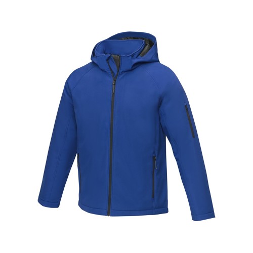 Notus мужская утепленная куртка из софтшелла - Cиний