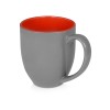 Кружка керамическая Gracy 450мл, серый/красный Кружка керамическая Gracy 450мл, серый/красный