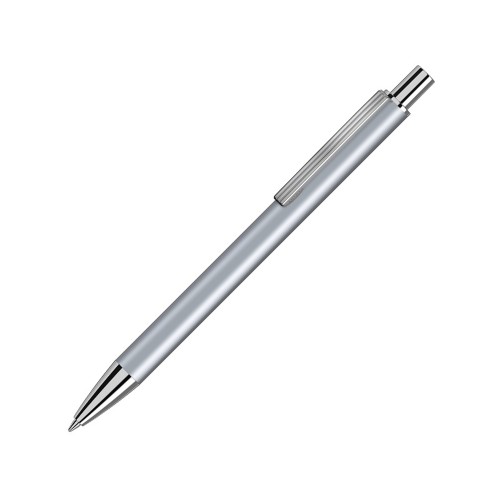 Металлическая автоматическая шариковая ручка Groove, серебристый