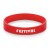 Силиконовый браслет Forest 202*12 мм, красный