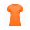 Футболка Bahrain женская, неоновый оранжевый