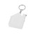 Брелок-рулетка Домик, 1 м., белый Брелок-рулетка Домик, 1 м., белый