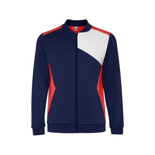 Спортивная куртка Leros унисекс, красный/синий нэйви