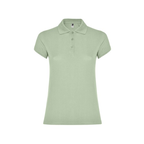 Рубашка-поло Star женская, припыленный зеленый