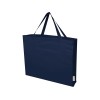 Odessa большая эко-сумка из переработанного хлопка, сертифицированного согласно GRS, плотностью 220 г/м² - Темно - синий Odessa большая эко-сумка из переработанного хлопка, сертифицированного согласно GRS, плотностью 220 г/м² - Темно - синий