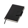 Бизнес блокнот А5 Monoi с клапаном, твердая обложка, 128 листов, черный Бизнес блокнот А5 Monoi с клапаном, твердая обложка, 128 листов, черный