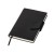 Бизнес блокнот А5 Monoi с клапаном, твердая обложка, 128 листов, черный Бизнес блокнот А5 Monoi с клапаном, твердая обложка, 128 листов, черный