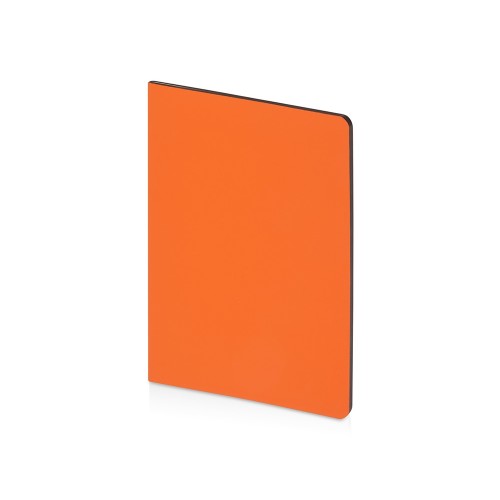 Бизнес-тетрадь А5 Pragmatic Contrast, 40 листов в клетку, оранжевый с темно-серым срезом