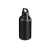 Матовая спортивная бутылка Hip S с карабином и объемом 400 мл, черный