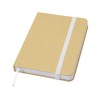 Reed блокнот формата А6 из переработанного материала в твердой обложке с простыми страницами - Белый Reed блокнот формата А6 из переработанного материала в твердой обложке с простыми страницами - Белый