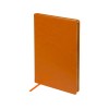 Ежедневник недатированный А5 Megapolis Nebraska, оранжевый с золотым обрезом