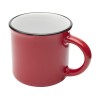 Bari керамическая кружка объемом 240 мл, красный Bari керамическая кружка объемом 240 мл, красный