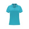 Рубашка поло женская Monzha, бирюзовый