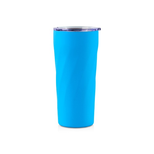 Термокружка FAMILY RADMIR, soft touch (Голубой)