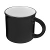 Bari керамическая кружка объемом 240 мл, сплошной черный Bari керамическая кружка объемом 240 мл, сплошной черный