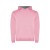 Толстовка с капюшоном Urban детская, светло-розовый/серый меланж Толстовка с капюшоном Urban детская, светло-розовый/серый меланж