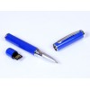 USB-флешка на 8 Гб в виде ручки с мини чипом, синий