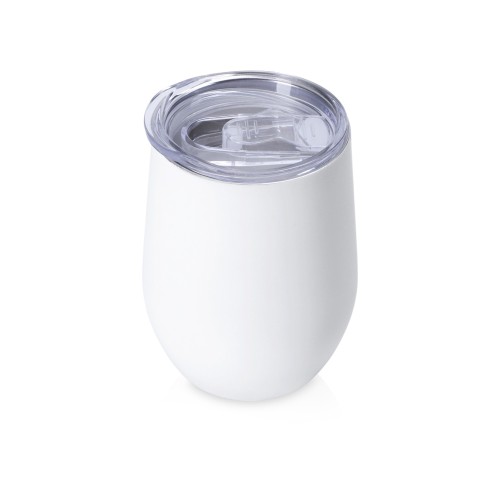 Термокружка Vacuum mug C1, soft touch, 370мл, белый