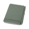 Блокнот Thalaasa формата А6 в твердой обложке из океанического пластика с шариковой ручкой - Зеленый яркий