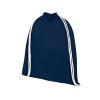 Рюкзак со шнурком Tenes из хлопка плотностью 140 г/м2, темно-синий Рюкзак со шнурком Tenes из хлопка плотностью 140 г/м2, темно-синий