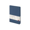Ежедневник недатированный А5 Megapolis Nappa, темно-синий