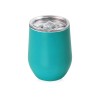 Вакуумная термокружка Sense, непротекаемая крышка, бирюзовый (Р)