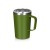 Стальная кружка с двойными стенками и порошковым покрытием Tibet, хаки Стальная кружка с двойными стенками и порошковым покрытием Tibet, хаки