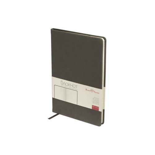 Блокнот А5 Megapolis Velvet, серый