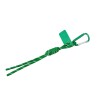 Брелок-веревочка на карабине, зеленый Брелок-веревочка на карабине, зеленый