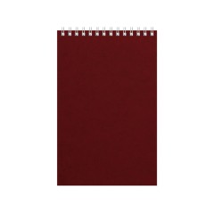 Бизнес - блокнот Альт А5 (127 х 198 мм) Office 60 л., бордовый